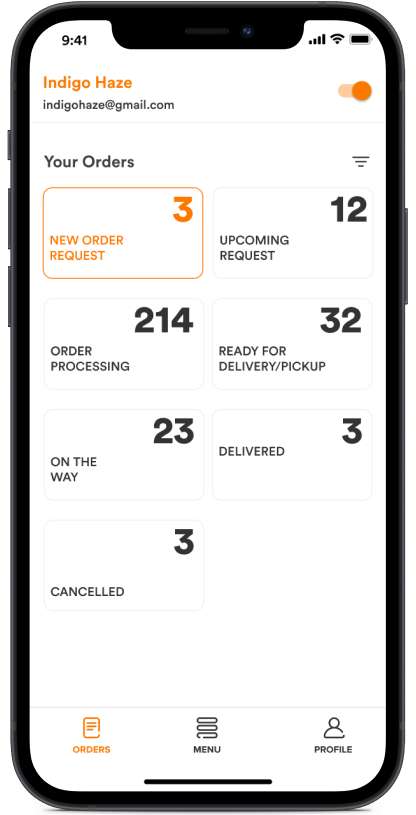 Doordash Alternative Driver Partner App Interface