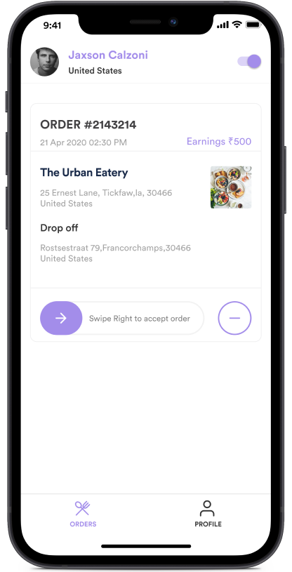 App Like Foodpanda Store/restaurant App Interface