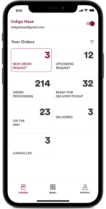 Postmates clone merchant app features