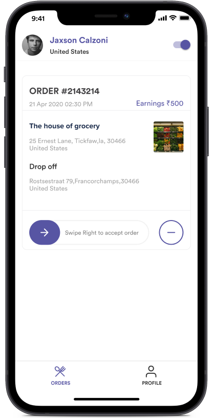 Rappi delivery driver app