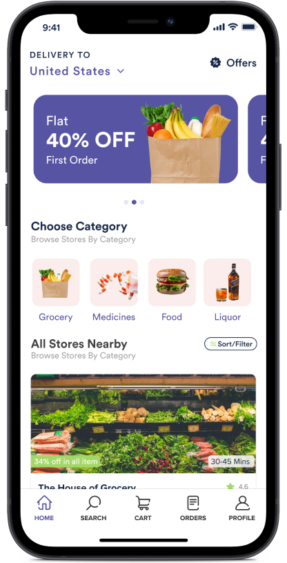 Rappi clone app