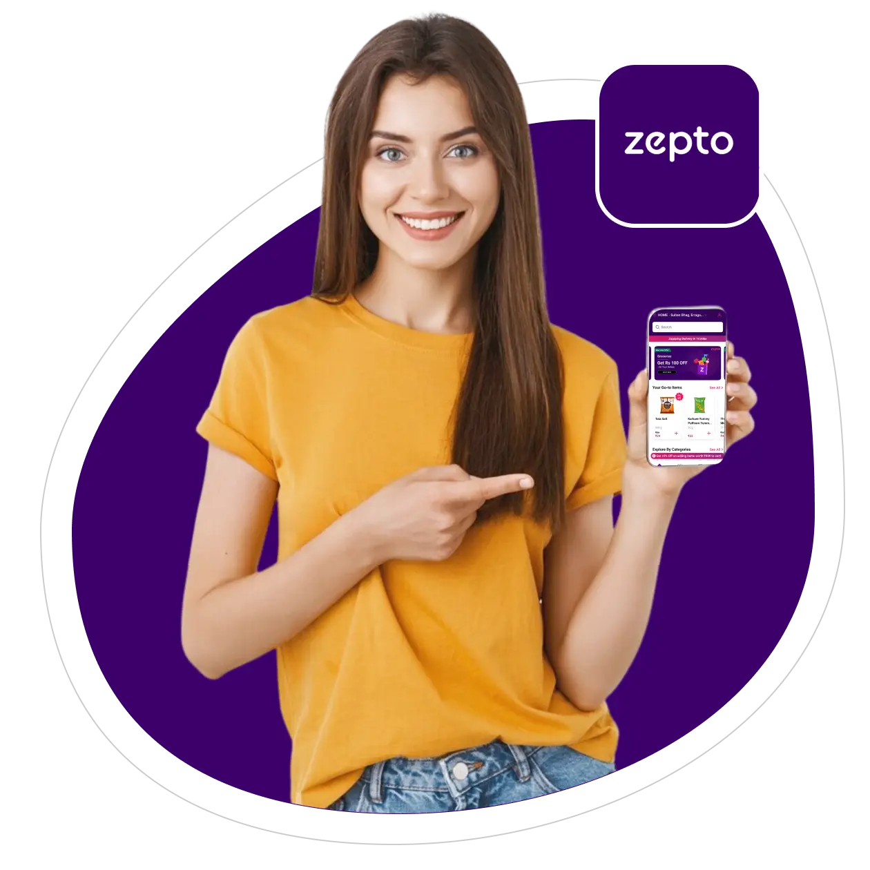 Best zepto app clone