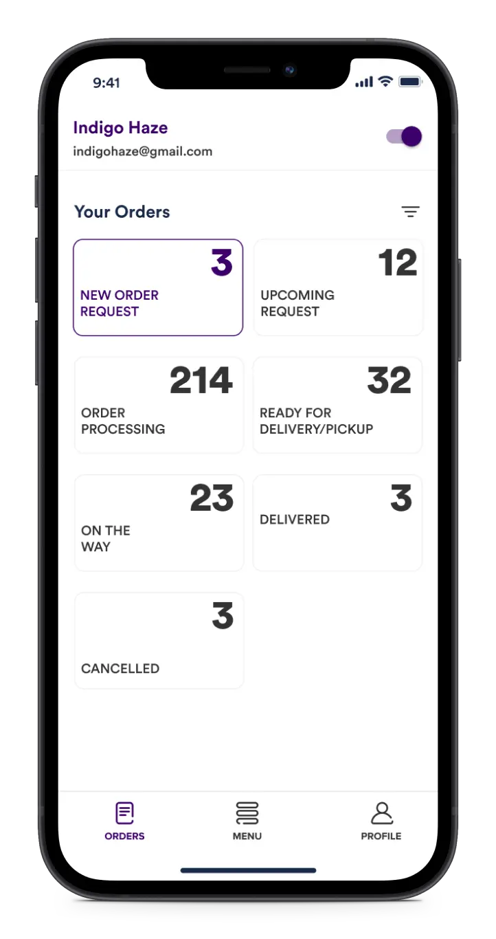 zepto clone merchant app features